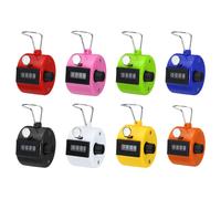 Contatore Scatto 8 Pacco Contatore Manuale 4 Cifra con Dito cerchio 8 Colore