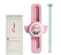 Contatore touch alto salto per bambini, contatore voce touch alto salto regolabile in altezza | Divertente illuminazione di trasmissione verticale grafico di crescita intelligente per esercizi indoor