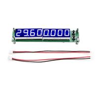 Contatori di Frequenza PLJ-8LED-H Alta Sensibilità 0.1~1000 MHz Frequenza Contatore Tester Module DC 9V ~ 15V Cymometer (Retroilluminazione Carattere Blu)