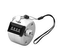 Contatori manuali a 4 cifre facili da trasportare contatori portatili per contare le persone efficienti e informazioni aziendali nello spazio pubblico