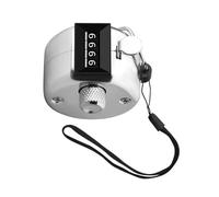 Contatori manuali a 4 cifre, facili da trasportare, per contare le persone efficienti e informazioni aziendali nello spazio pubblico, facile da trasportare