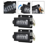 Contatori meccanici di grado industriale 2 pezzi per raccolta dati affidabile