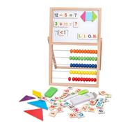 Contatori per bambini Matematica,Giochi di matematica per bambini - Giocattolo multiuso per il conteggio della matematica, abaco di legno,Giochi educativi creativi di matematica giocattoli di