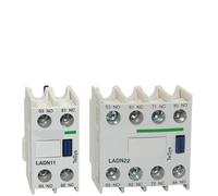 Contatto ausiliario del contattore LC1D LADN11C 22C 20C 31C 40C 02C 13C 04C 1 unità (LADN22C)