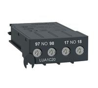 Contatto ausiliario Telemecanique LUA 1NO + 1NO LUA1C20