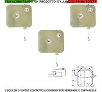 Contatto Cordino Tre Sensori Antifurto Tapparella Switchallarm Brevettato Sintap