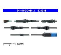 ATE 24.8190-0988.2 Contatto segnalazione, Usura past. freno/mat. d'attrito per B