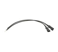 2x QUICK BRAKE WS 0366 A Sensore di usura delle pastiglie freni 480mm Posteriore