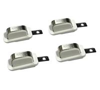 Contatto for base di ricarica for Roborock S7 S8 S5 Max S6 Q7 Max Parti for aspirapolvere Base di ricarica Accessori for la riparazione(White-4)