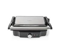 Contatto Grill - 1500 W - 27.8 x 17 cm - controllo della temperatura regolabile - Acciaio inossidabile/Plastica