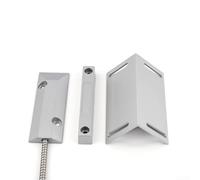 Contatto magnetico NO/commutabile per cancello a rullo e porta in ferro, robusto sensore per porta in lega di zinco con portata di 70 mm per impianto di allarme (C)