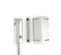 Contatto magnetico NO/commutabile per cancello a rullo e porta in ferro, robusto sensore per porta in lega di zinco con portata di 70 mm per impianto di allarme (A)