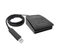 Contatto meccanico Interfaccia USB ABS Interruttore a pedale multifunzione per la vita quotidiana Controllo dello strumento di lavoro Gioco Gioco Test di fabbrica con software di cavo da 2 m Tasti