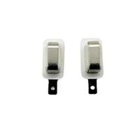 Contatto per dock di ricarica originale, compatibile con Roborock S7 / S8 / S5 Max / S5 / S6 / Q7 / Q7 Max, accessori per aspirapolvere robot parte(2pcs White)
