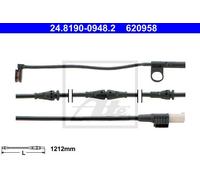 Contatto segnalatore usura pastiglie freno - ATE 24.8190-0948.2