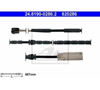 Contatto di avvertimento, usura delle pastiglie dei freni ATE 24.8190-0286.2