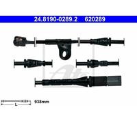 SENSORE PASTIGLIE FRENO ANT ATE BMW X5 x 35 i 240KW 13>18 24819002892