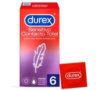 Contatto sensibile durex totale 6 unità