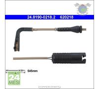 Contatto sensore usura freni ATE Posteriore per BMW Z8 E52 4.9 5 E39 540 535 53