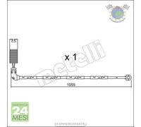 Contatto sensore usura freni Metelli Posteriore per BMW X3 E83 xDrive 3.0 2.5 2