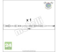 Contatto sensore usura freni Metelli Posteriore per BMW X3 G01 F97 xDrive sDriv