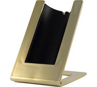 CONTATTO - Stand Refrigerante - Gelette Termica - Corpo ORO Lucido Metallizzato - Elemento Refrigerante Nero - Alloggia 1 Bottiglia standard da 75 cl.
