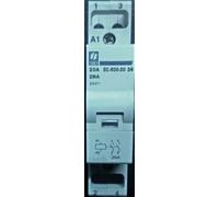 CONTATTORE 20A 2 POLI BOBINA 24V 1 MODULO MARCA SIEI