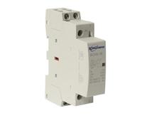 Contattore 220V Contattore Rele 230V 24V Y Nc Guida Din Domestico Modulare 2No 2Nc 1No 240V 2P 110V Relè di silenzio(25A,2NO_24V)