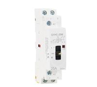 Contattore 2P 16A 20A 25A 2NO o 2NC 220V Contattore a comando manuale Tipo guida DIN 1Pcs(2P 20A 2NC 220V)