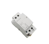 Contattore 2p 32-63a 220v 230v 50/60hz Din Rail Casa AC modulare Interruttore - Controller 2no 2nc 1no 1nc DIY Smart Home House Hotel Industrial Elettricità di ricambio (Colore: 63a-2no(63a-2no)