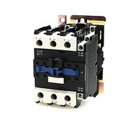 Contattore 3P 1NC 1NO.Nome 50A Avviatore magnetico motore AC.Contatore 2. 4V 110V 220V 380V Tensione bobina Guida DIN ITH 80A Contatti Relè Componenti elettronici (Size : 110vac)