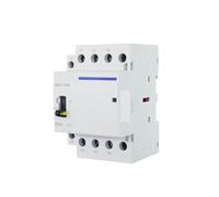 Contattore 3P Contattore modulare 32A 40A 63A 3NO o 3NC Contattore AC su guida DIN AC220V 230V Controllo manuale(3P 32A 3NO)