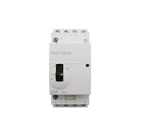 Contattore 4p 16a 25a AC 220V 230V 50/60Hz Din Rail Contattori modulari CA for uso domestico con interruttore a maniglia di comando manuale 4no 4nc 2no 2nc 3no1nc Elettricità industriale Componenti el