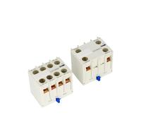 Contattore 5 pezzi Blocco ausiliario LA1KN22, 2NO+2NC Contatto ausiliario LA1KN11, 1NO+1NC Gangbei(LA1KN11 1NO 1NC)