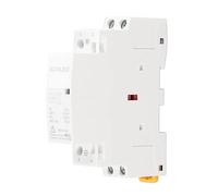 Contattore a Tensione Continua, BCH8-25 2NO Interruttore a Contattore Modulare DC di controllo intelligente per Smart Home Hotel 25A DC12V