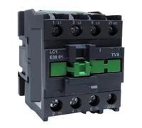 Contattore AC LC1E-0910/1210/1810/2510/3210/3810/0901/1201/1801/2501/3201/3801 24 V/48 V/110 V/220 V/380 V Contattore a 4 poli(LC1E38 01,24V)