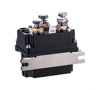 Contattore ad alta corrente 500A DC 12V per gli argani di ATV UTV | 500A ad alta corrente, IP67 impermeabile antipolvere, flusso di potenza stabile, previene il nervosismo, ambiente duro pronto