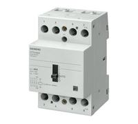 Contattore auto Siemens INSTA 0/1 40A 4P 230VCA 3 Moduli 5TT58406