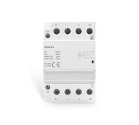 Contattore Automatico AC domestico GYHC-63A 2NO+2NC 4P teleruttore AC220v Universale per Elettrodomestici ad Alta Potenza Monte su Guida dIN