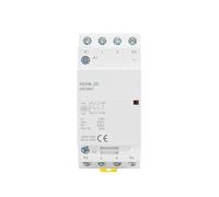 Contattore automatico domestico HCH8-25 4P 25A 4NO 4NC 2NO2NC AC DC 24V 110V 220V Contattore modulare tipo guida DIN(4P 25A 2NO2NC AC230V)