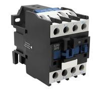 Contattore CA CJX2-2510 Contatto in argento LC1 Montaggio su guida DIN 1NO Tensione normalmente aperta 220 V/380 V/24 V/110 V(CJX2-2510 AC24V)