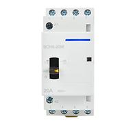 Contattore CA domestico BCH8 20M 24V 20A 4P Contattore modulare su guida Din con interruttore di controllo manuale per il controllo degli elettrodomestici Risparmio energetico (Il tuo egoismo)