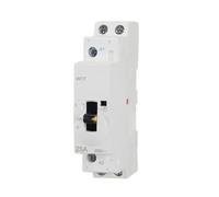 Contattore CA for uso domestico 2P 16A 20A 25A 220V/230V 50/60HZ Contattore CA modulare for guida DIN con controllo manuale Contattore CA for uso domestico 2NO 2NC o 1NO+1NC CT1(20A 2NO)