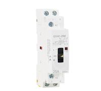 Contattore CA for uso domestico GYHC-25M 2P 16/20/25A 2NO 220V 50/60Hz Controllo manuale Tipo guida DIN 1 pz(2P 25A 2NO 220V)