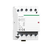 Contattore CA modulare for guida DIN 4P 16A 20A 25A 32A 40A 63A CT1 50/60HZ 35mm Contattore CA domestico 4NO(63A4P)