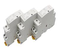 Contattore CA modulare for uso domestico montato su guida DIN, 1 pezzo, 2P AC 220V 230V 16A/20A/25A/1NO/1NC 2NO/2NC 50/60Hz, for casa, hotel(16A,2NC_220V)