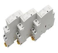 Contattore CA modulare for uso domestico montato su guida DIN, 1 pezzo, 2P AC 220V 230V 16A/20A/25A/1NO/1NC 2NO/2NC 50/60Hz, for casa, hotel(20A,1NO1NC_110V)