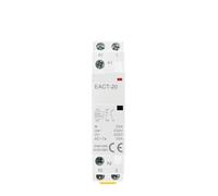 Contattore CA modulare for uso domestico montato su guida DIN 2P 16A 20A 25A 1NO 1NC 2NO 2NC AC 220V 230V 50/60Hz for Smart Home House Hotel(2P 16A 1NO1NC)