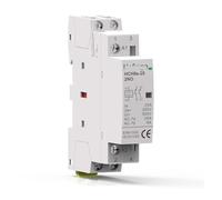 Contattore CA modulare HCH8s-25 25A 2P 2NO 2NC 50Hz DC24V AC110V 220V domestico automatico Guida Tipo(2P 16A 2NO AC230V)