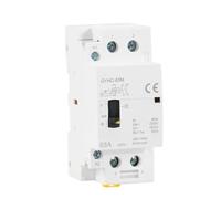Contattore CA modulare manuale for uso domestico 2P 40A 63A 2NO o 2NC su guida DIN AC 220V 230V Controllo manuale 1 pz(2P 63A 2N0 220V)